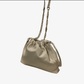 The Bella Gathered Genuine Italian Leather Bag The Bella Gathered Genuine Italian Leather Bag