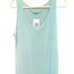 Summer tank top with silver accent