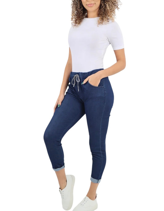 Denim Italian Magic Pants
