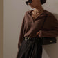 Isabella loose v- neck sweater