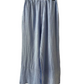 Antonia light blue flowy wide leg linen pants