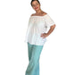 White off the shoulder Carla top