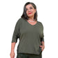 Essential 3/4 bat sleeve sweater