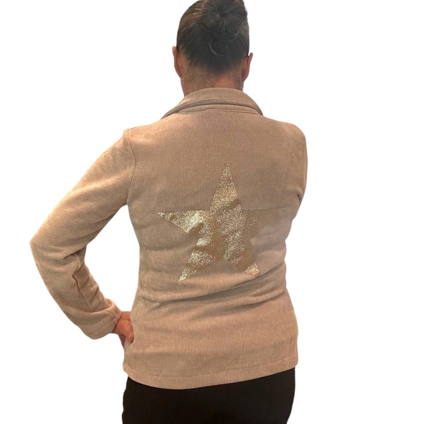 Beige Star Authority Jacket