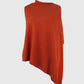 Classic cashmere blend poncho