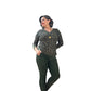 Forest green fine corduroy Italian Magic pants