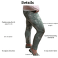Sage Floral Italian Magic Pants