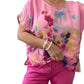 Summer pink Italian pants