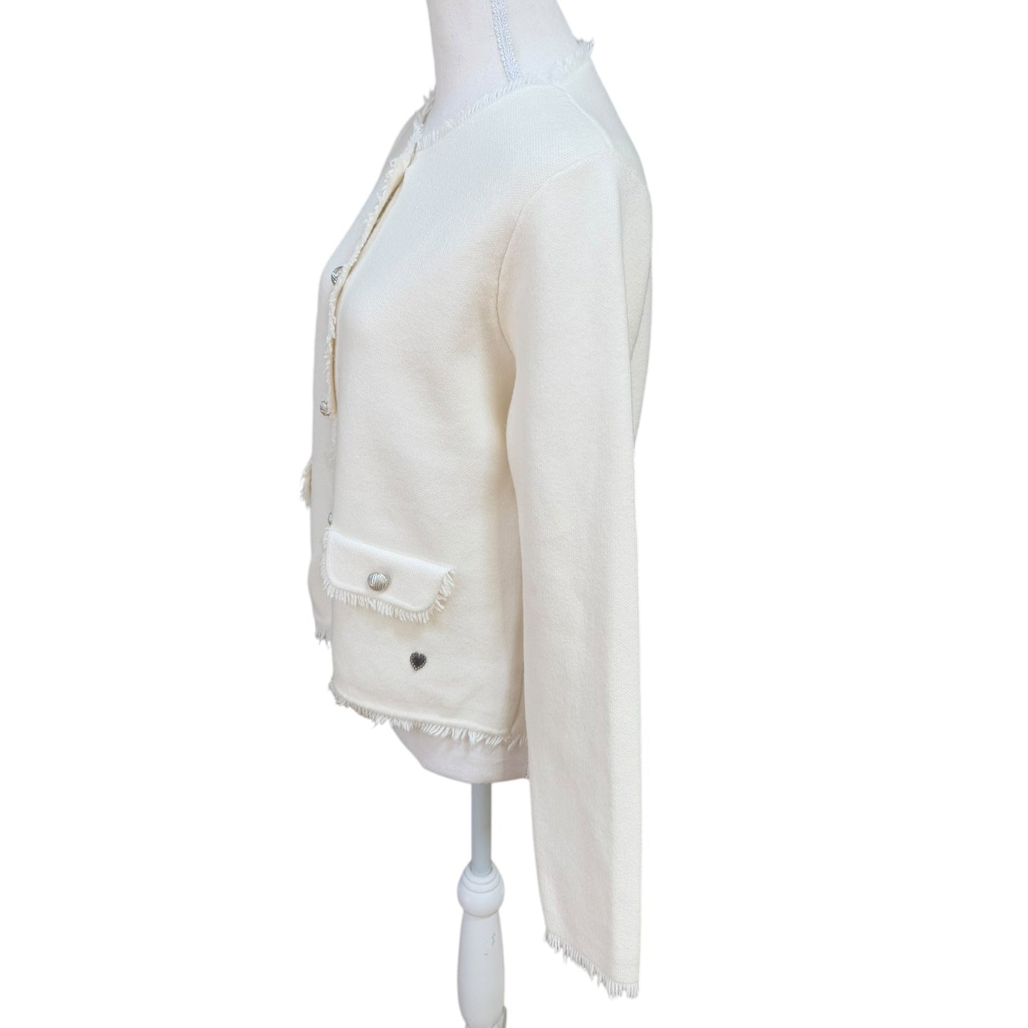Fringe Edge Cardigan Jacket