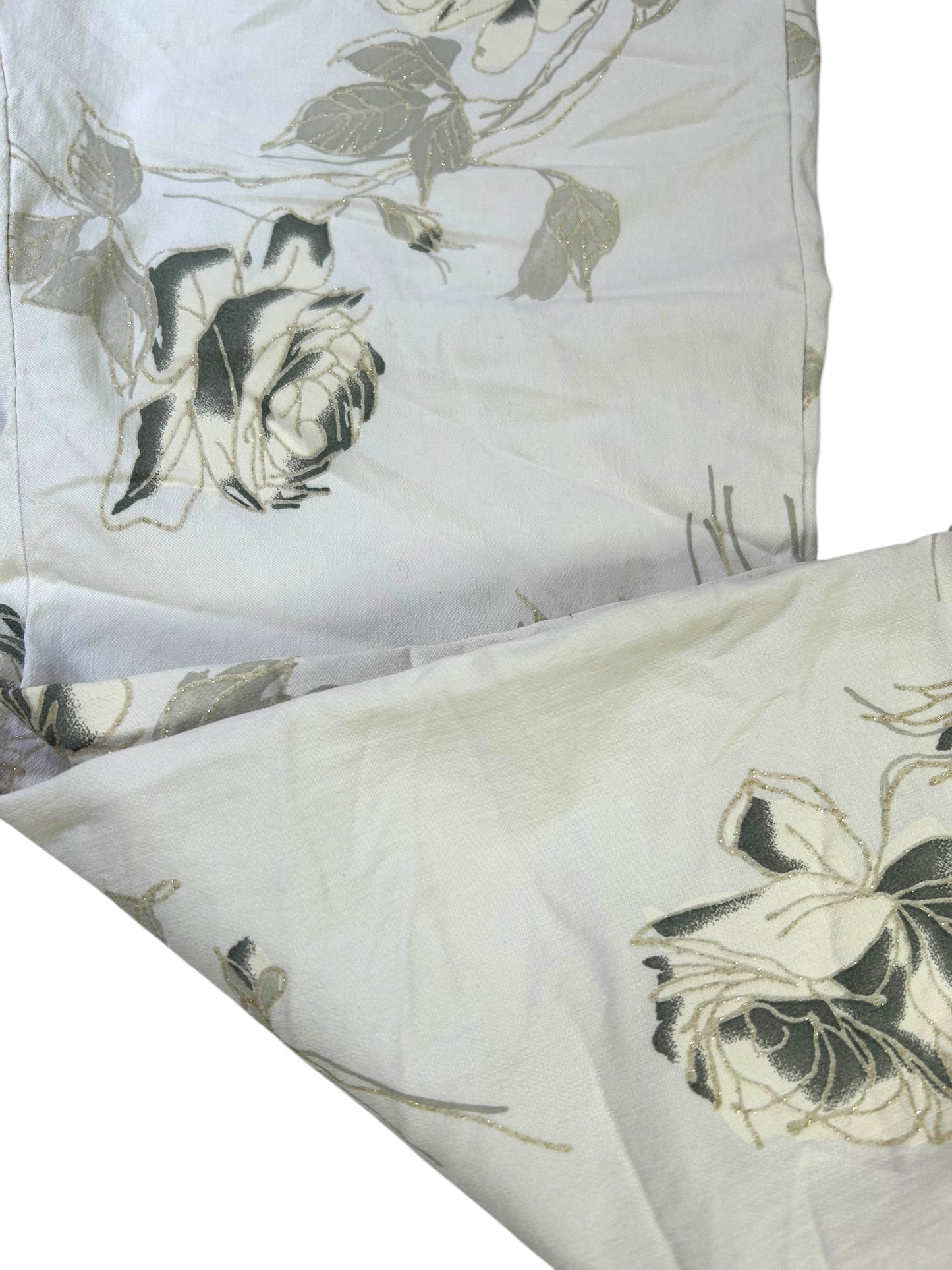 White Desert Rose Italian Magic Pants
