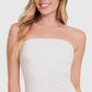 Premium cotton built-in-bra tube top
