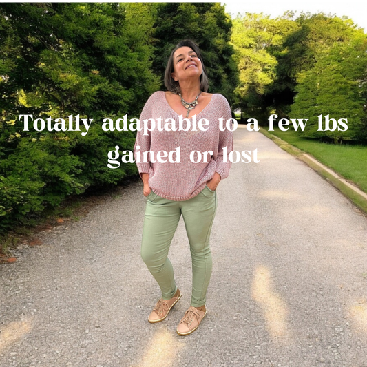 Italian Magic Pants With a Subtle Chic Glam Side Panel
