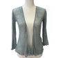 Delicate mesh woven shrug