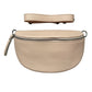 Blush pink grande Georgia leather crossbody bag