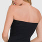 Premium cotton built-in-bra tube top