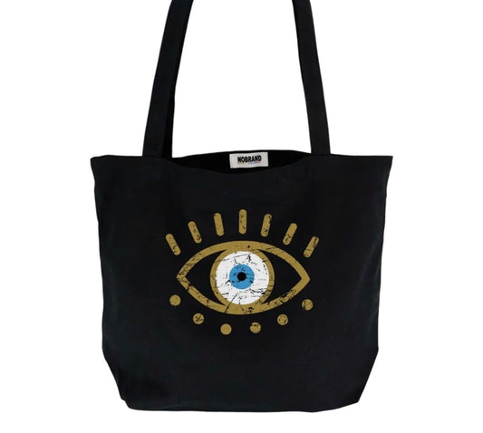 Eye graphic tote bag