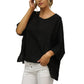 Lucia linen blouse