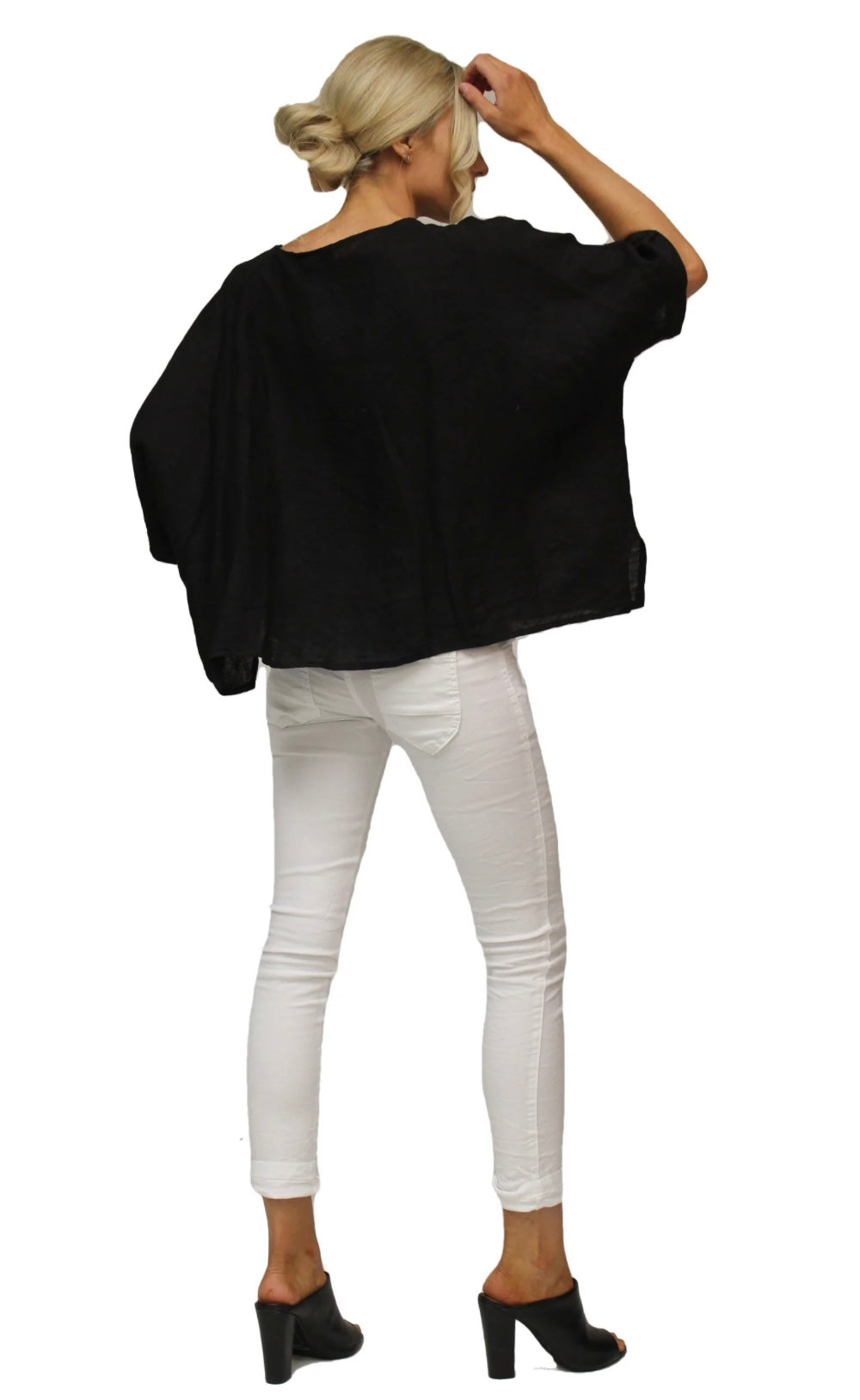 Lucia linen blouse