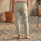 Softly Floral - Tulip Cut Italian Magic Pants
