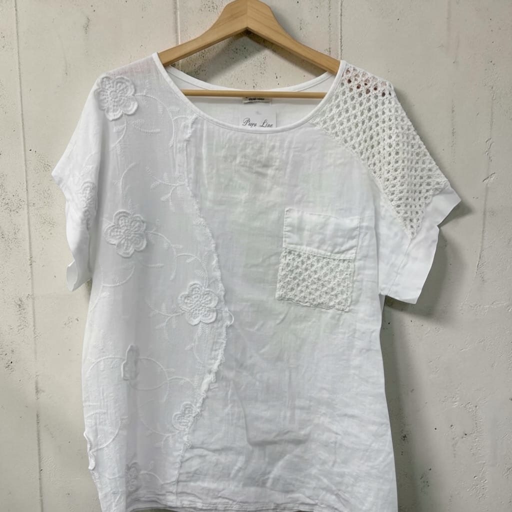 Textura Linen Top Textura Linen Top