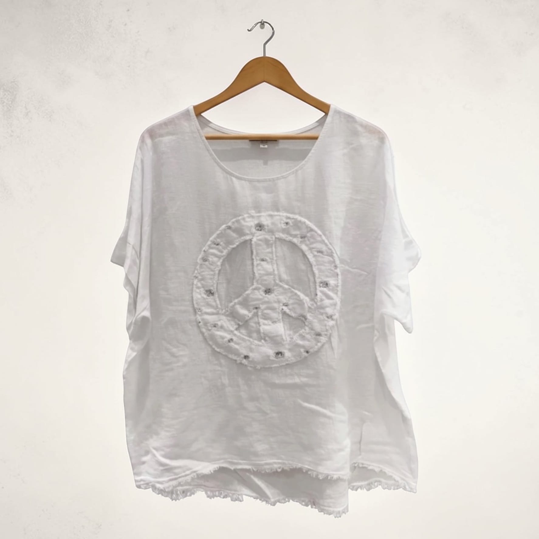 Peace Linen top Peace Linen top