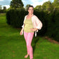 Strawberry Pink Italian Magic Pants