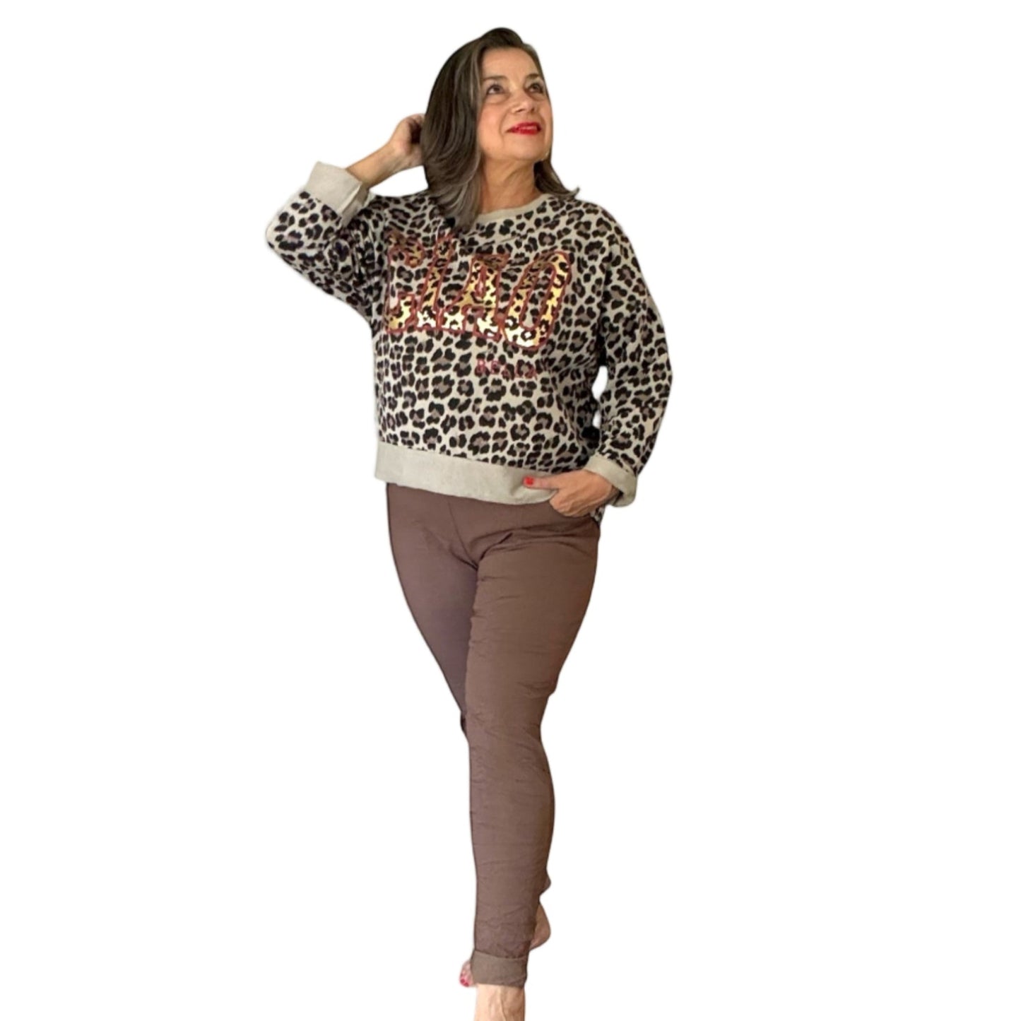 Solid Color Italian Magic Pants