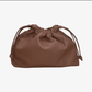 The Bella Gathered Genuine Italian Leather Bag The Bella Gathered Genuine Italian Leather Bag