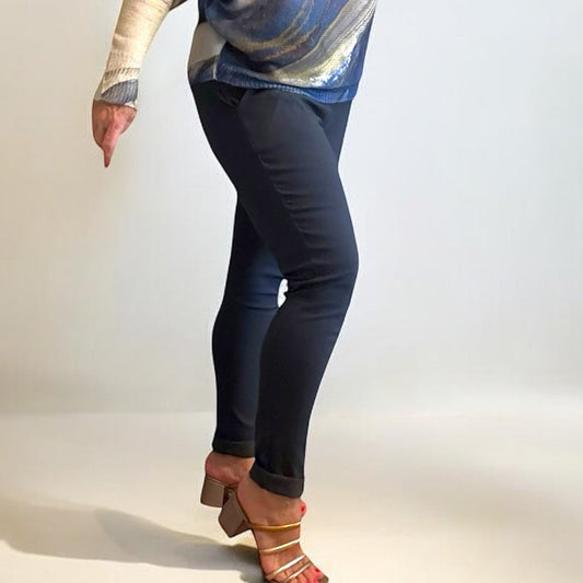 Solid Color Italian Magic Pants