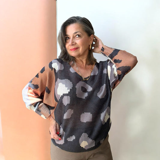 Wildly Chic Lightweight Knit Top