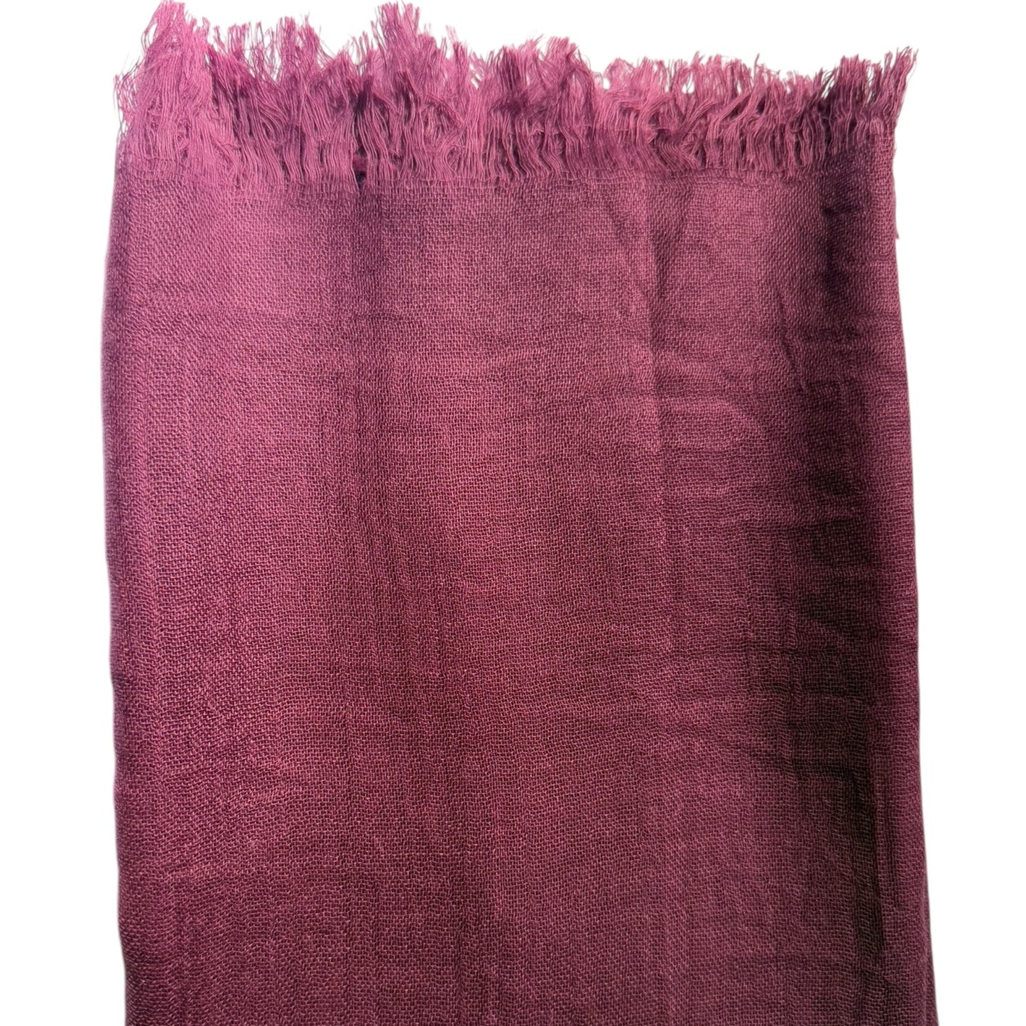 Fringed Cotton Scarf