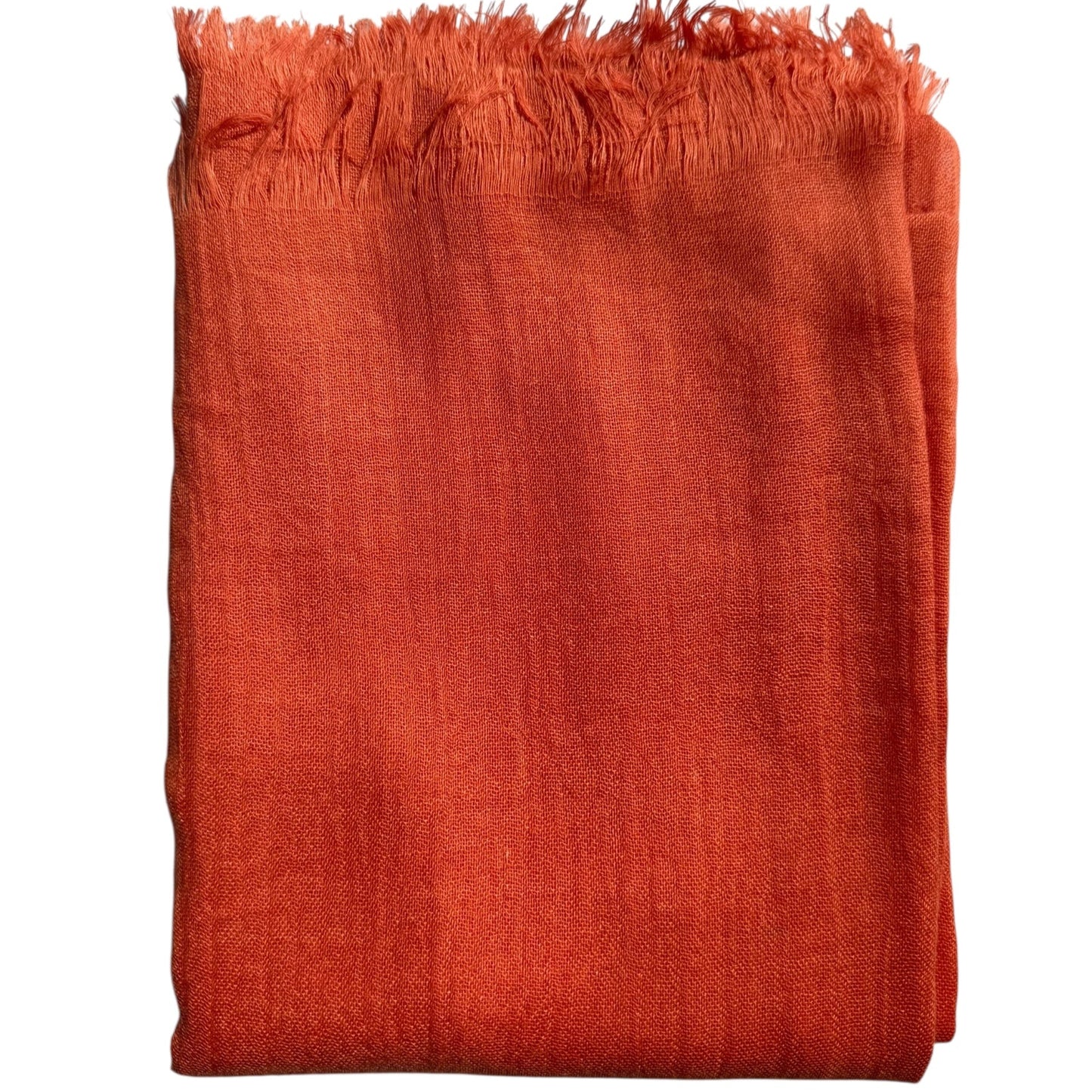Fringed Cotton Scarf