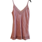 Summer Grace Linen & Lace tank top