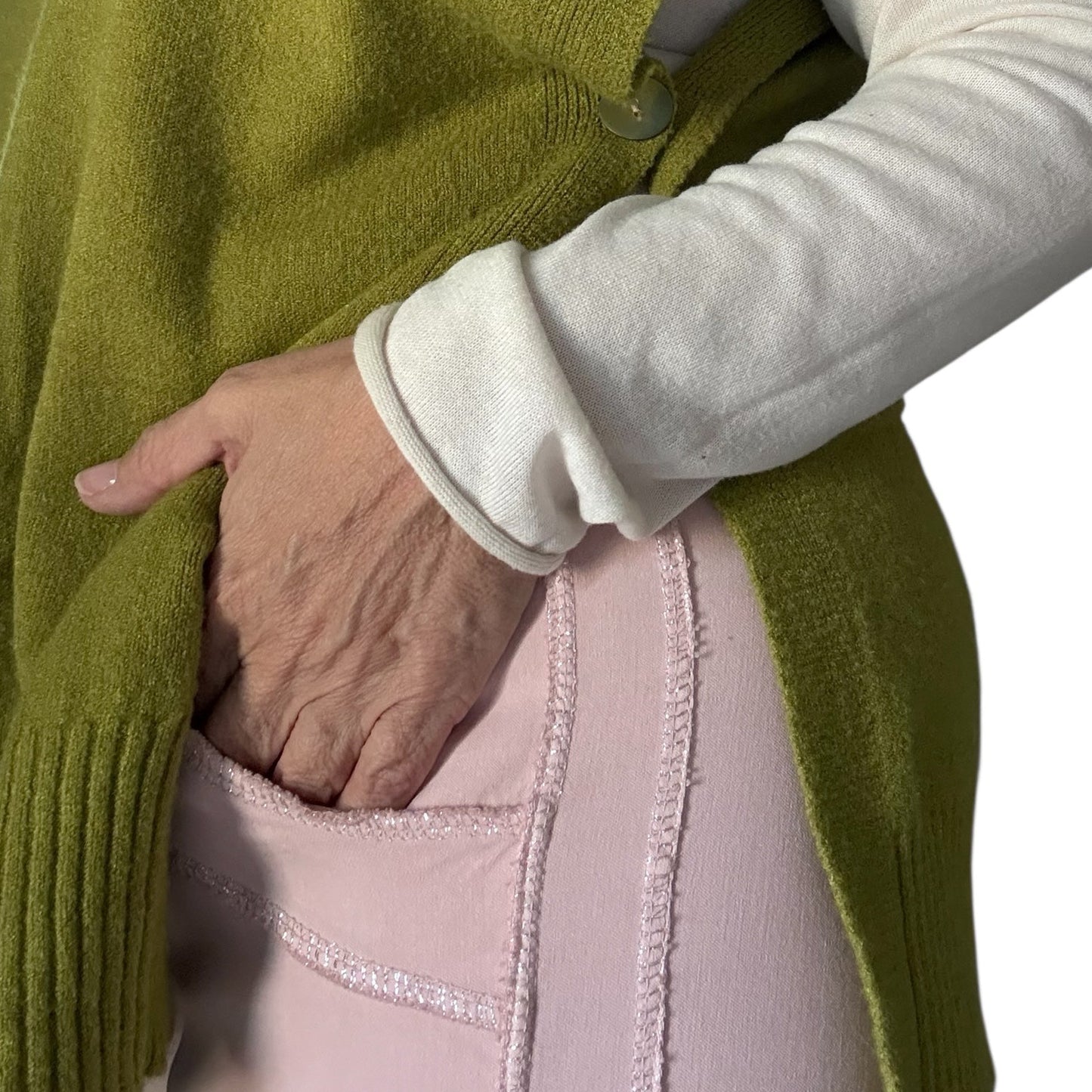 Italian Magic Pants With a Subtle Chic Glam Side Panel