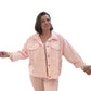 Amour Pink Denim Jacket