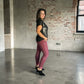 Two tone V neck t-shirt with faux pocket Two-Tone V-Neck T-Shirt with Faux Pocket - Chic & Versatile