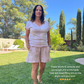 Amalfi linen shorts