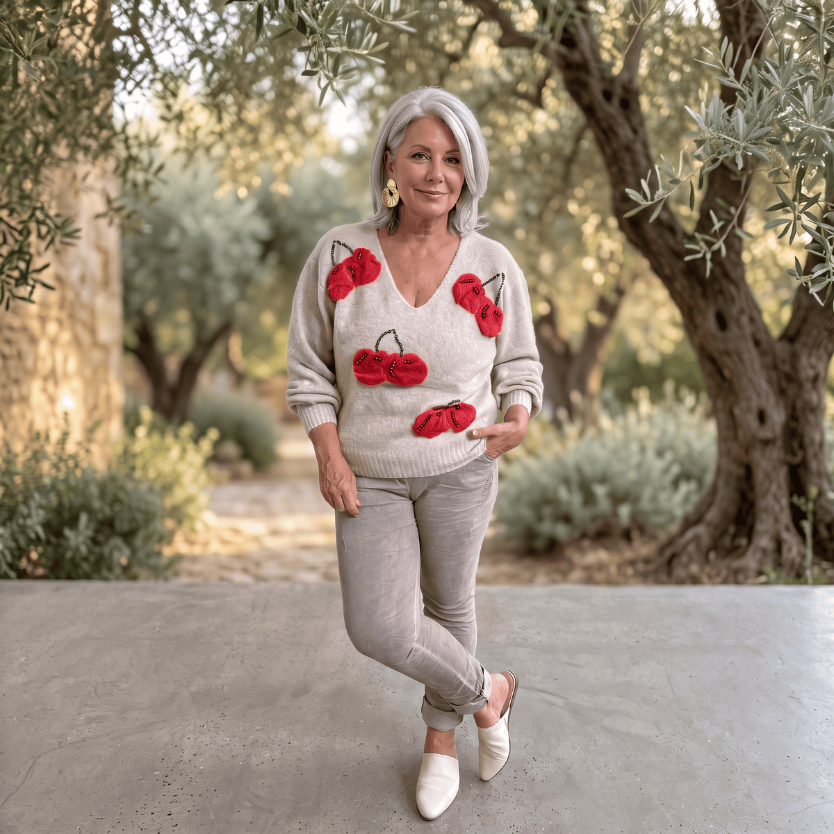 Dolce Cherry Sweater