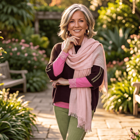 The Soft Fringe Scarf The Soft Fringe Scarf