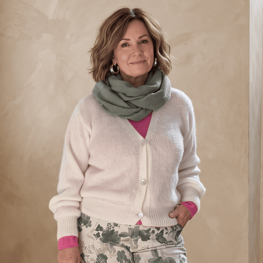 Winter White Cloud Soft Mohair Cardigan Winter White Cloud Soft Mohair Cardigan One Size Fits US Sizes 4 to 12