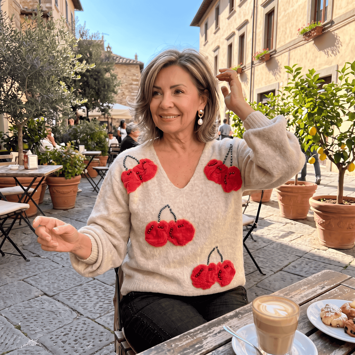 Dolce Cherry Sweater