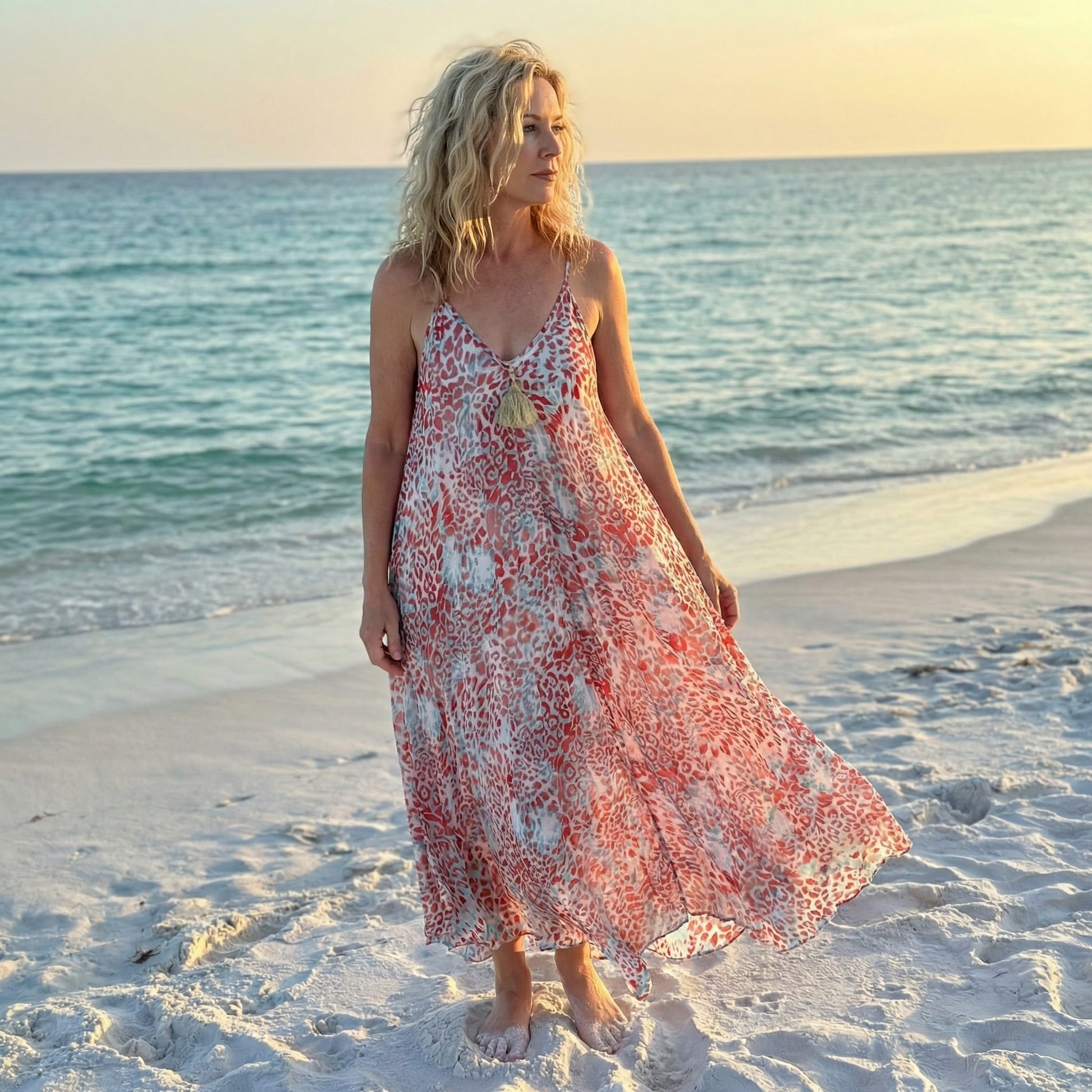 Animal Print Maxi Dress Animal Print Maxi Dress