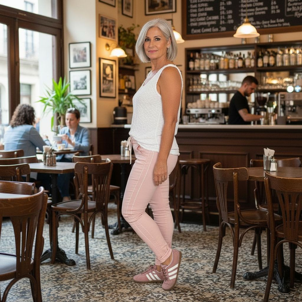 Italian Magic Pants With a Subtle Chic Glam Side Panel