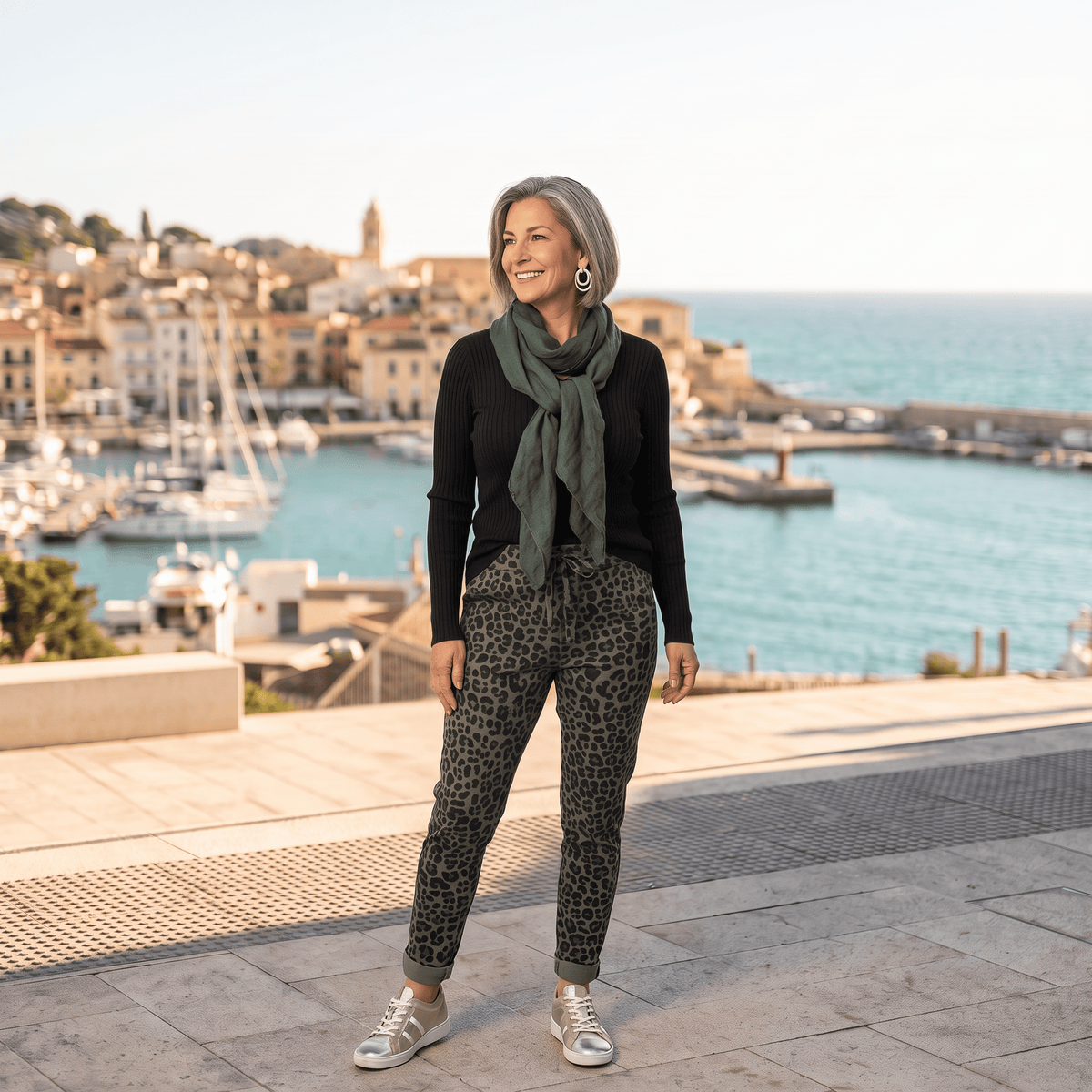 Leopard Fantasy Italian Magic Pants Leopard Fantasy Italian Magic Pants