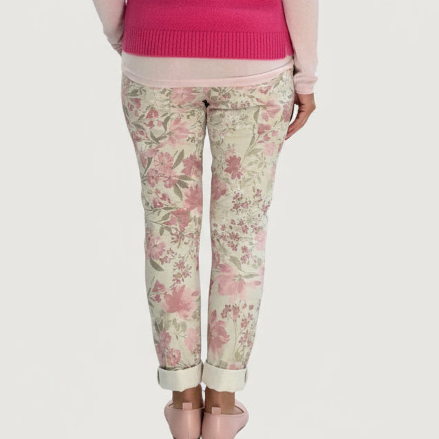 Rose Mohair Sleeveless Vest