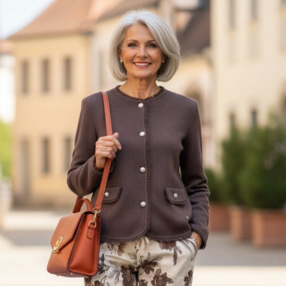 Fringe Edge Sweater Jacket