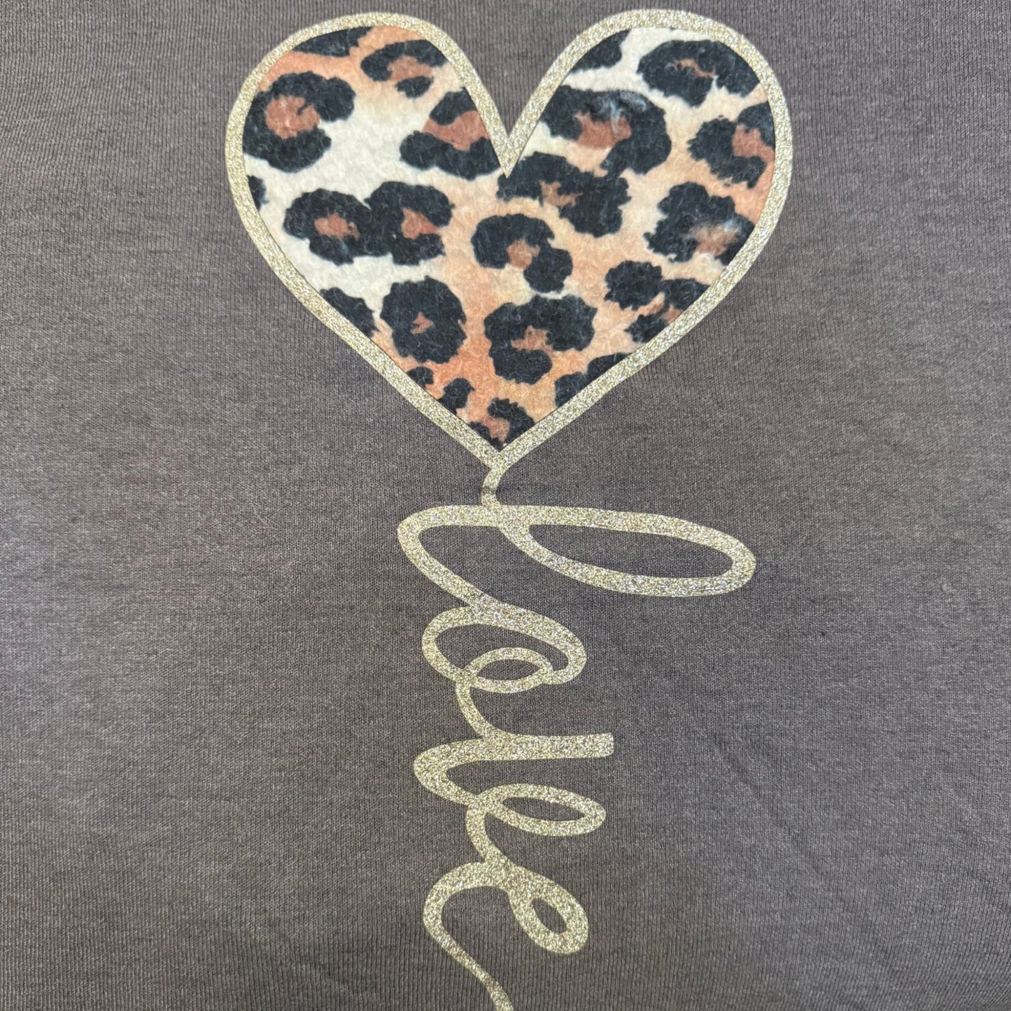 Ultra Soft Wild Love Fleece V-Neck