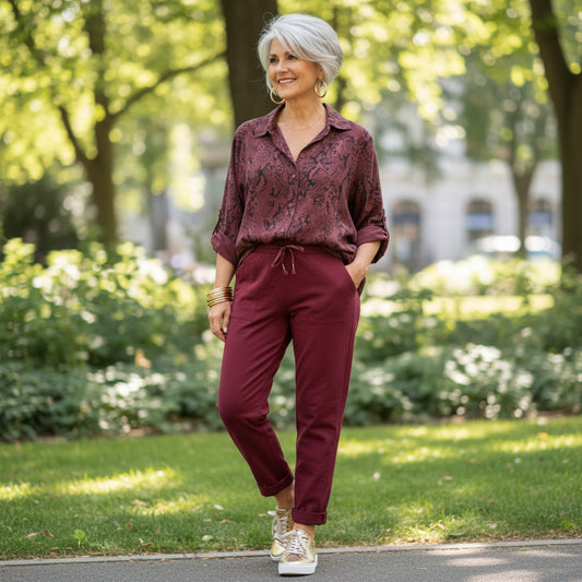Solid Color Italian Magic Pants