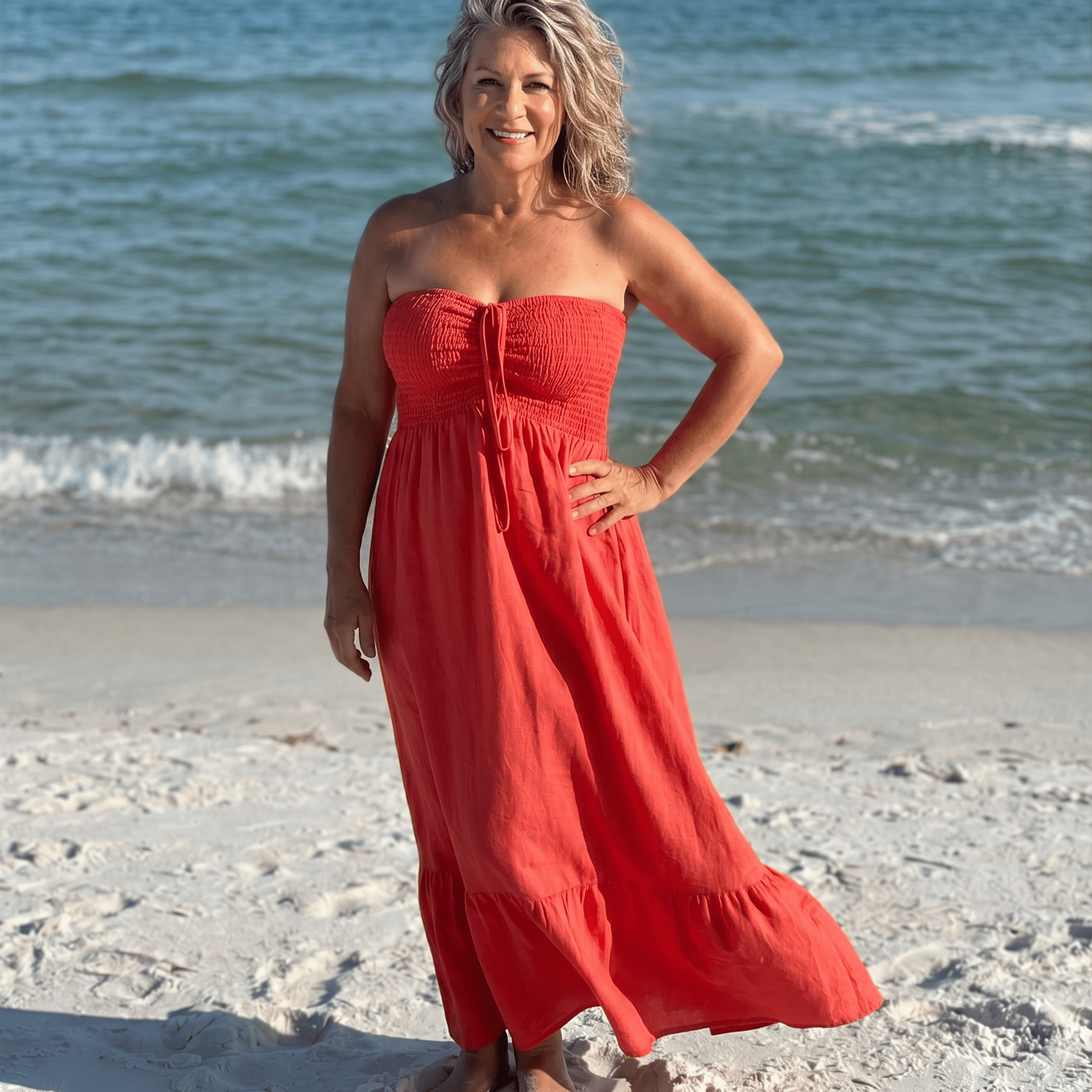 Angela Maxi Linen Dress Angela Maxi Linen Dress