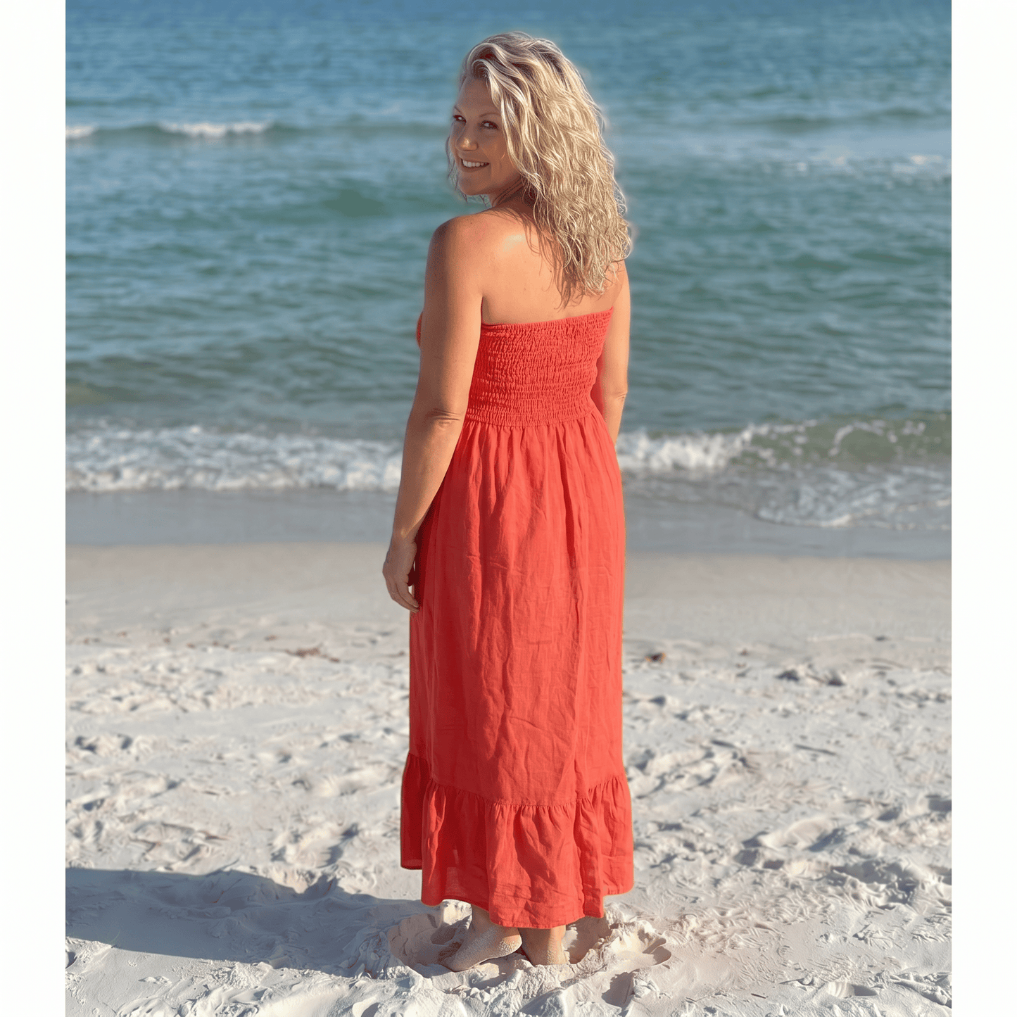 Angela Maxi Linen Dress Angela Maxi Linen Dress